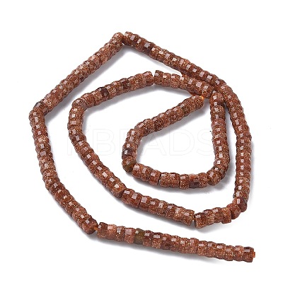 Synthetic Goldstone Heishi Beads Strands G-A299-A03-01-1
