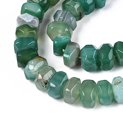 Natural Agate Beads Strands G-N356-01A-16-1