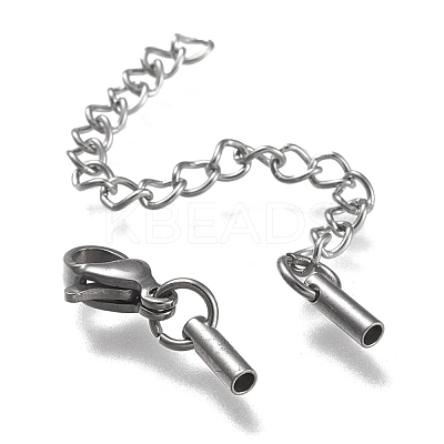 Tarnish Resistant 304 Stainless Steel Curb Chain Extender STAS-K195-29P-016-1