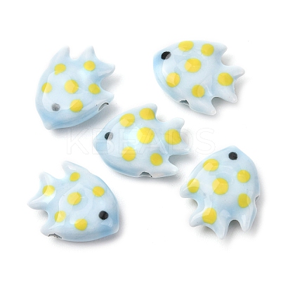 Handmade Porcelain Beads PR-Z001-02D-1