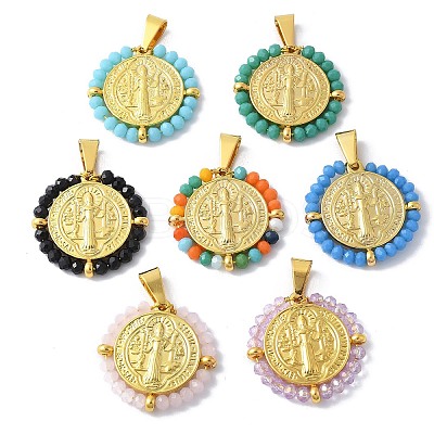 304 Stainless Steel Pendants KK-K399-01G-1