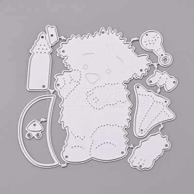 Bear Frame Carbon Steel Cutting Dies Stencils DIY-F050-20-1