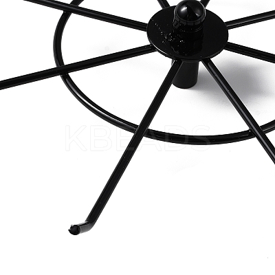 2-Tier Rotatable Iron Necklace Display Rack ODIS-K003-03EB-1