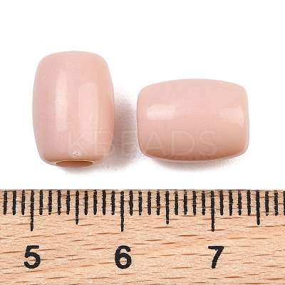 Opaque Acrylic European Beads AC-CBA1794-03A-1