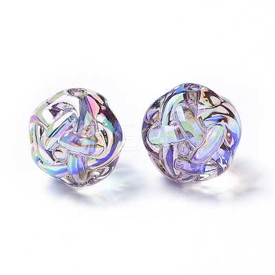 Transparent Acrylic Beads X1-TACR-K004-06-1