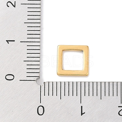 Golden Plated 304 Stainless Steel Charms STAS-K286-03J-G-1