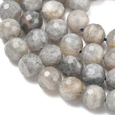 Natural Labradorite Beads Strands G-L642-F07-8mm-1