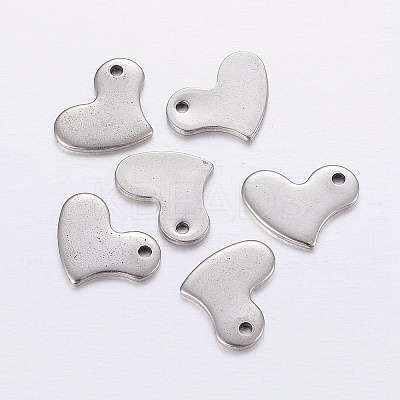 Tarnish Resistant 304 Stainless Steel Stamping Blank Tag Pendants STAS-P198-59-1