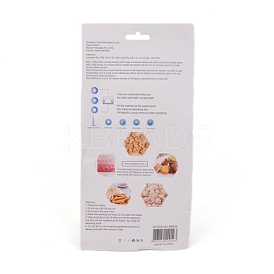 Plastic Cookie Press Gun Kit LS-DIY-E034-05-1