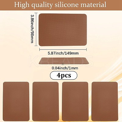4Pcs Shoe Sole Repair AJEW-SP0002-47C-05-1
