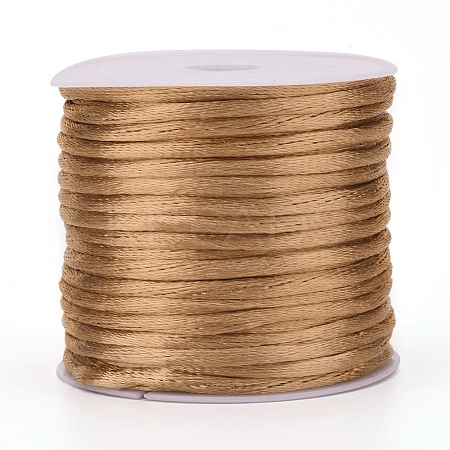 30M Nylon Satin Rattail Cords NWIR-YW0001-04-21-1