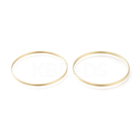 Brass Linking Rings KK-H102-10C-G-1