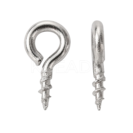 Tarnish Resistant 304 Stainless Steel Screw Eye Pin Peg Bails LS-STAS-Q224-03A-1