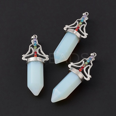 Opalite Big Pointed Pendants G-I342-01P-13-1