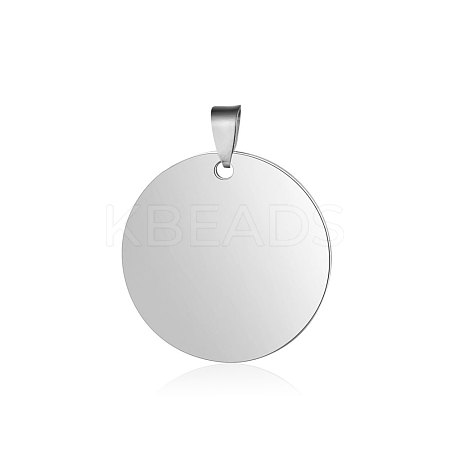Tarnish Resistant 201 Stainless Steel Pendants LS-STAS-S105-T592-30-1-1