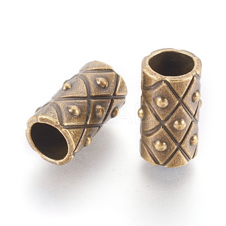 Tibetan Style Alloy Beads X-K0P66071-1