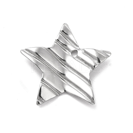 Non-Tarnish 201 Stainless Steel Pendants STAS-G296-03P-1