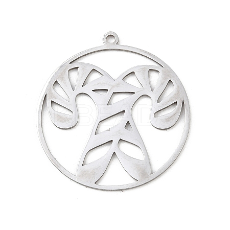 Christmas 201 Stainless Steel Pendants STAS-C156-01I-P-1