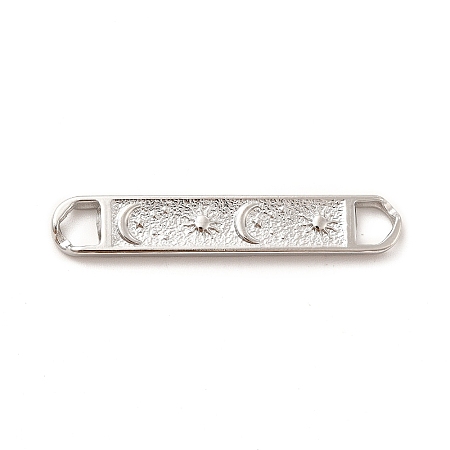 Tarnish Resistant 304 Stainless Steel Connector Charms STAS-F282-12P-1