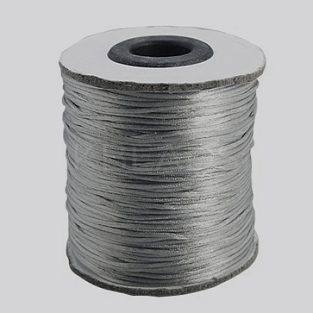Nylon Satin Rattail Cords X-NWIR-I002-22-1