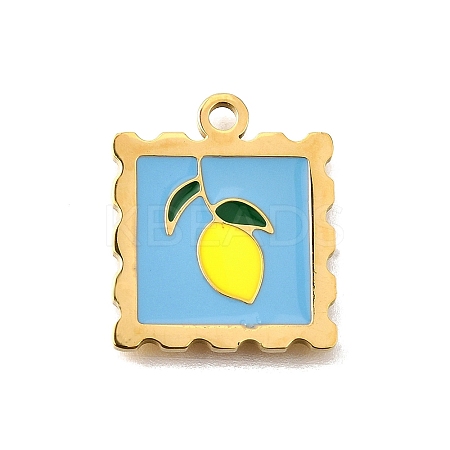 304 Stainless Steel Pendants STAS-A114-03G-03-1