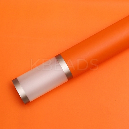 20 Sheets Gold Edge Waterproof Opp Plastic Gift Wrapping Paper PAAG-PW0001-020E-1