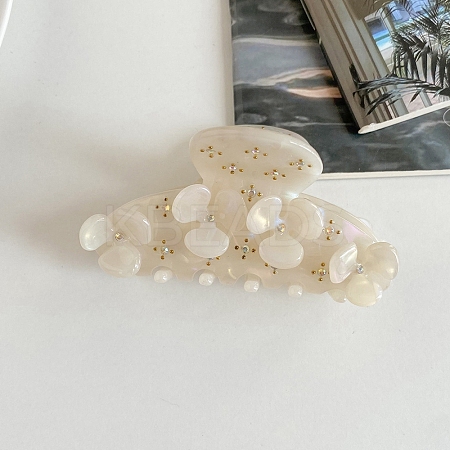 Cellulose Acetate Claw Hair Clips PW-WG10369-02-1