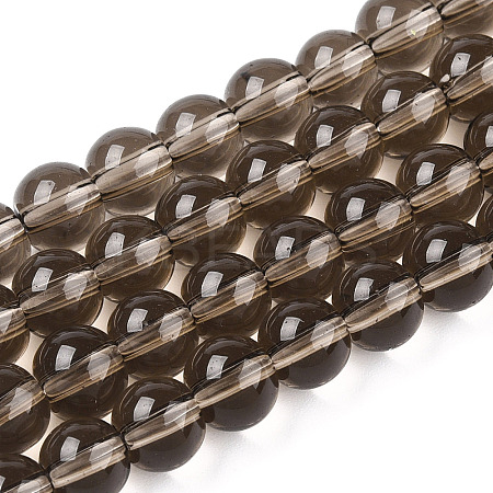 Transparent Glass Beads Strands GLAA-T032-T8mm-02-1