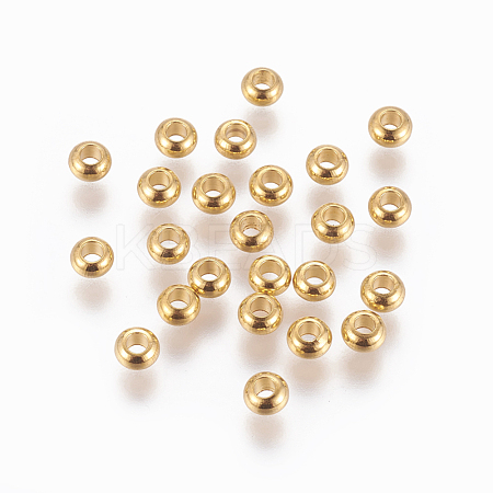 Brass Spacer Beads KK-J270-99G-1