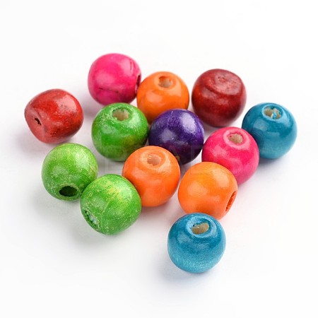 Natural Wood Beads TB095Y-1