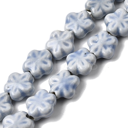 Handmade Porcelain Beads Srands PORC-K010-03C-1