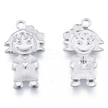 Non-Tarnish 304 Stainless Steel Pendants STAS-N098-183P-1