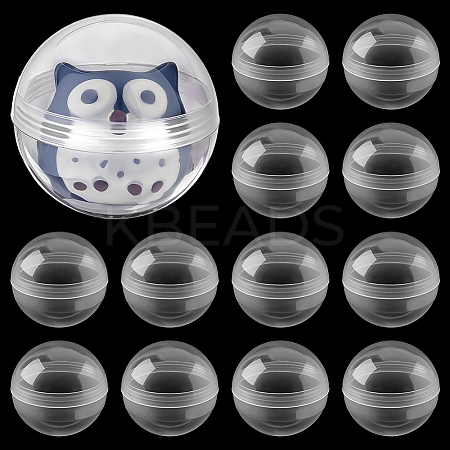 300Pcs Plastic Vending Machine Egg Capsules AJEW-PH0008-57-1