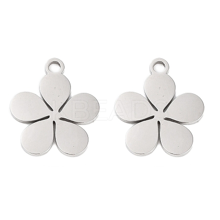 Non-Tarnish 316 Stainless Steel Charms LS-STAS-C096-10C-P-1