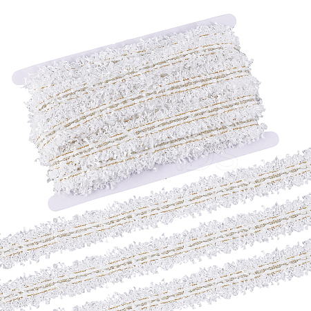 9 Yards Polyester Pleated Lace Trim OCOR-HY0001-28-1