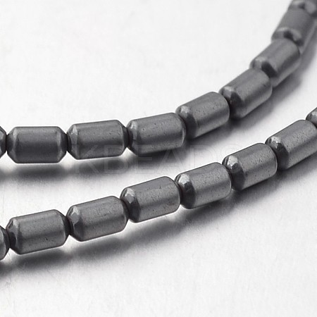 Non-magnetic Synthetic Hematite Bead Strands G-F300-39-F09-1