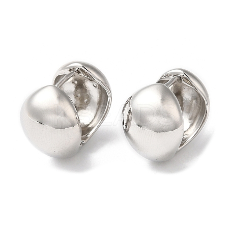 Rack Plating Brass Round Hoop Earrings EJEW-Q766-04P-1