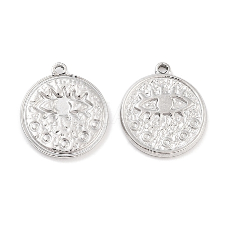 Non-Tarnish 304 Stainless Steel Pendants STAS-P364-12P-1