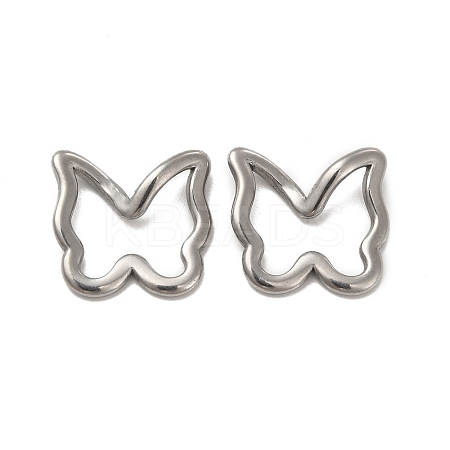 Non-Tarnish 304 Stainless Steel Linking Rings STAS-F283-06P-1