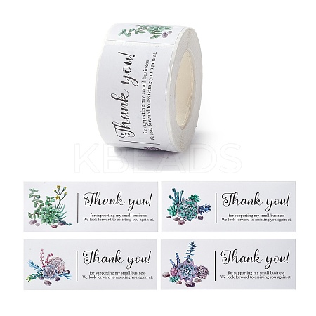 Thank You Stickers Roll LS-DIY-O021-06-1