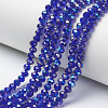 Electroplate Glass Beads Strands EGLA-A034-T2mm-I07-1