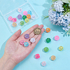 24Pcs 12 Colors Opaque Acrylic Beads FIND-PH0027-61-3