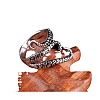 Alloy Adjustable Open Cuff Rings FS-WG8E8AD-02-4