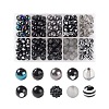 160Pcs 10 Styles Opaque & Transparent sgSACR-LS0001-02A-1