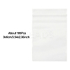 100Pcs Plastic Zip Top Bags OPP-YW0001-07C-1
