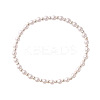 Plastic Imitation Pearl & Glass Seed Beads Round Beads Stretch Bracelets QX7837-6-1