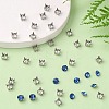 Non-Tarnish 201 Stainless Steel Sew on Prong Settings STAS-L229-06P-5