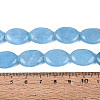 Dyed Natural White Jade Beads Strands G-N370-01A-04-5