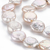 Natural Keshi Pearl Beads Strands PEAR-S018-02D-4