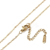 201 Stainless Steel Cable Chain Necklaces NJEW-P309-13G-3